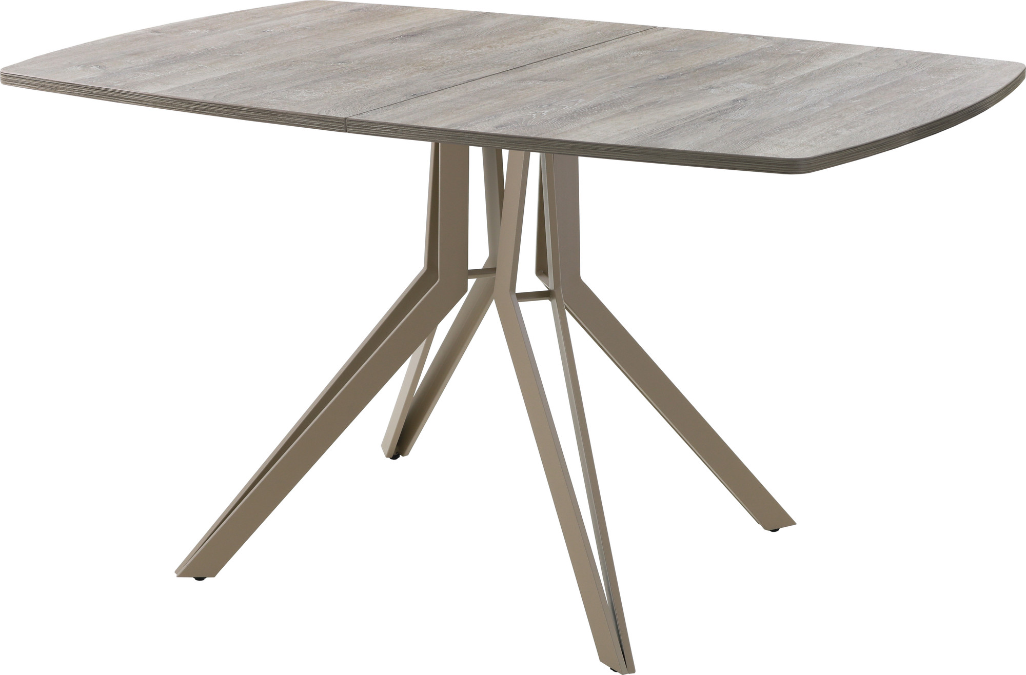 Обеденный стол AMC Elite / Е21(1200) D6 (капучино/дуб уайт-ривер песочно-бежевый)