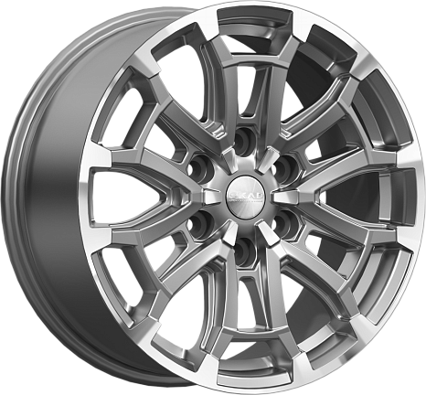 Литой диск SKAD Авилис 18x8" 6x139.7мм DIA 106.1мм ET 33мм Алмаз графит