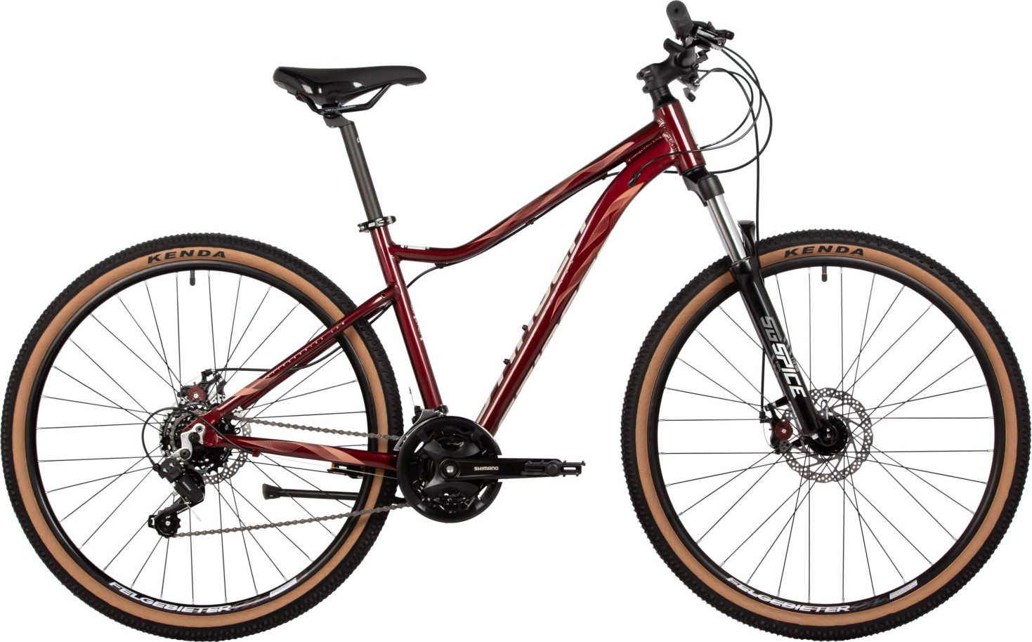 Велосипед Stinger Laguna 27.5 / 27AHD.LAGUNA.MDRD5 (красный)