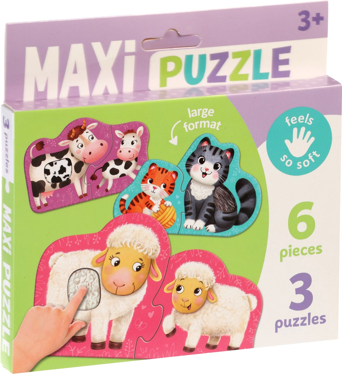 Развивающая игра Sima-Land Tactile maxi puzzle / 10284241 — фото 6