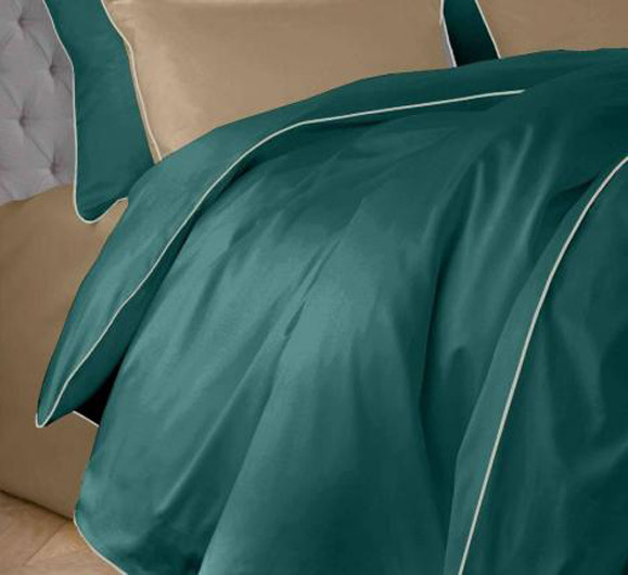 Пододеяльник Primavelle 220х240 сатин Luxe на молнии / 136315108-сгL45 (бирюза)