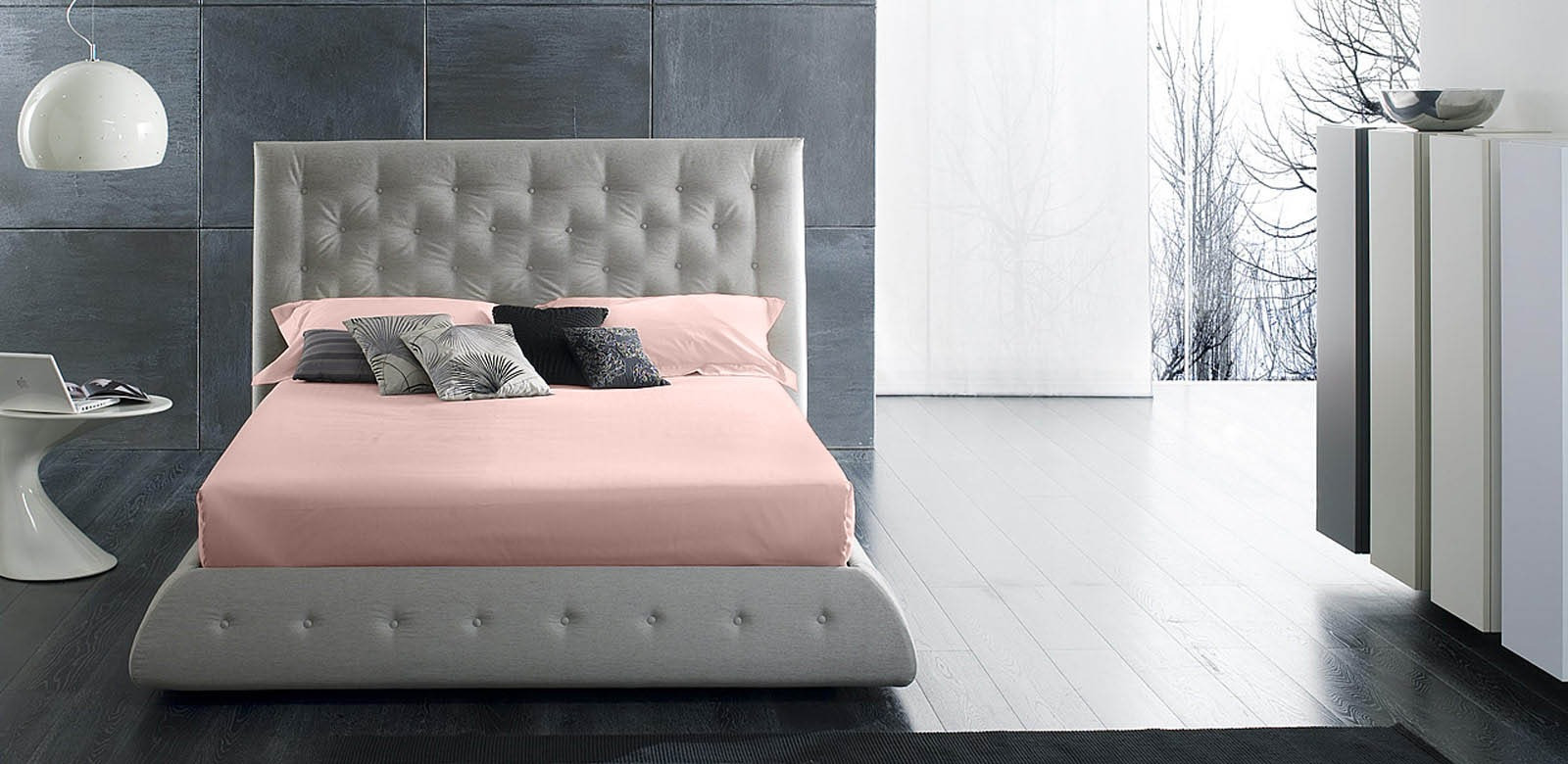 Простыня Primavelle 215х220 сатин Luxe / 114911502-сгL09 (чайная роза) — фото 1