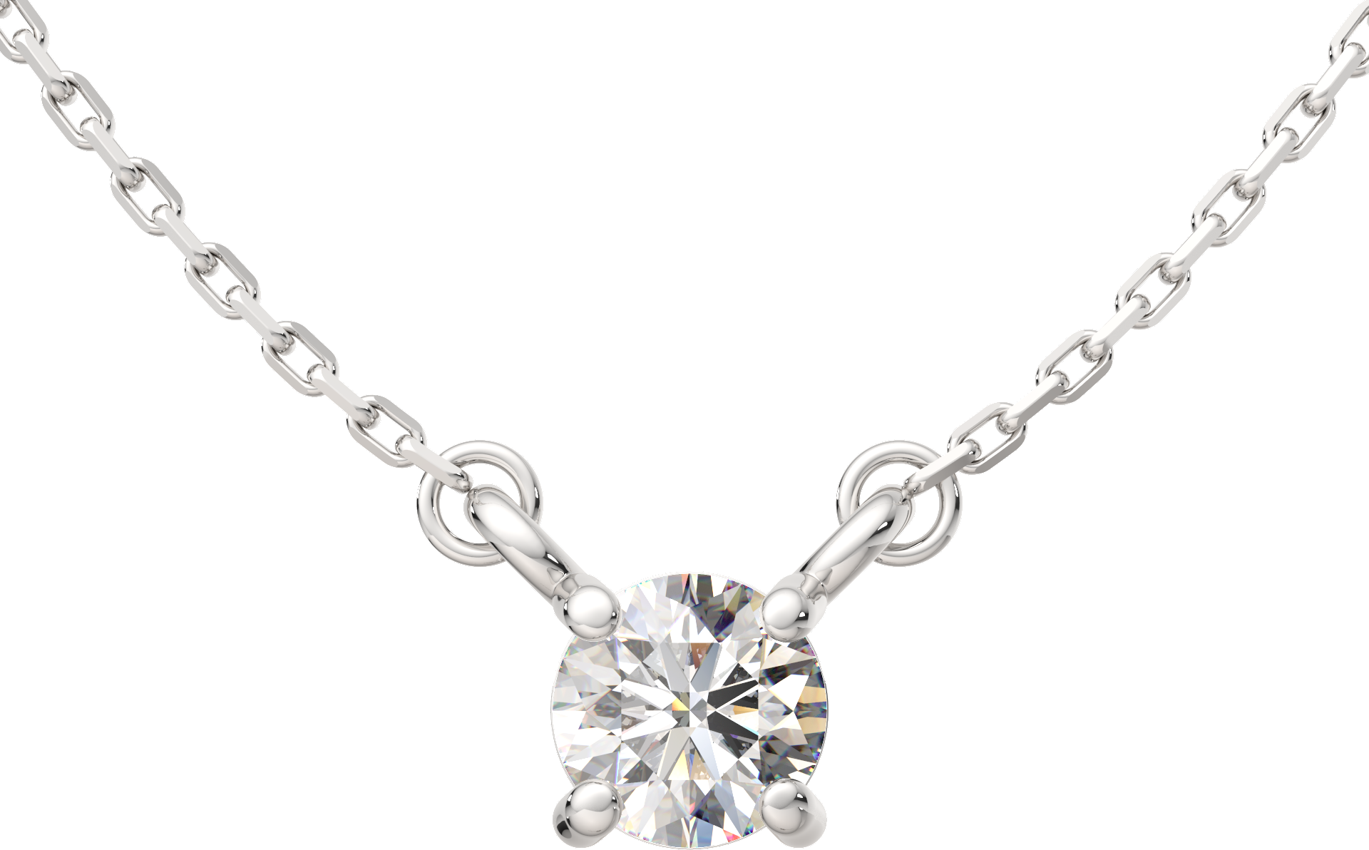 Колье из серебра ZORKA 0550233 (45см, с фианитом)