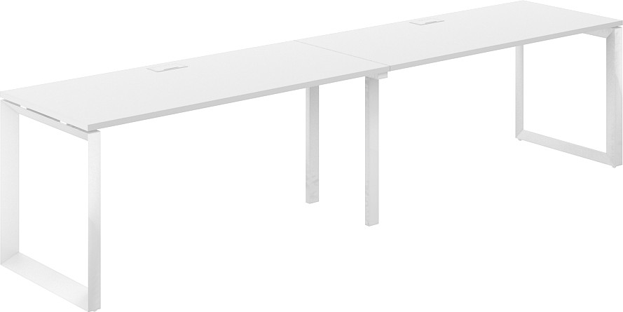 Комплект письменных столов Norden 320х70х75 / PR.228.WH.O59.WH (белый/белый)