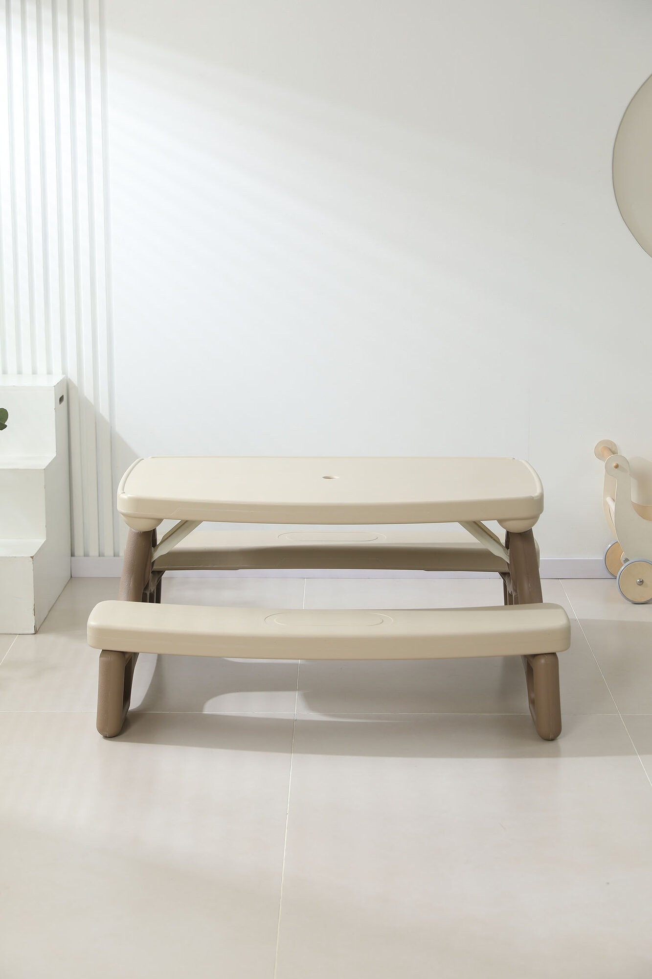 Комплект мебели с детским столом UNIX Kids Garden / PTGARDTB100CL (Camel) — фото 3