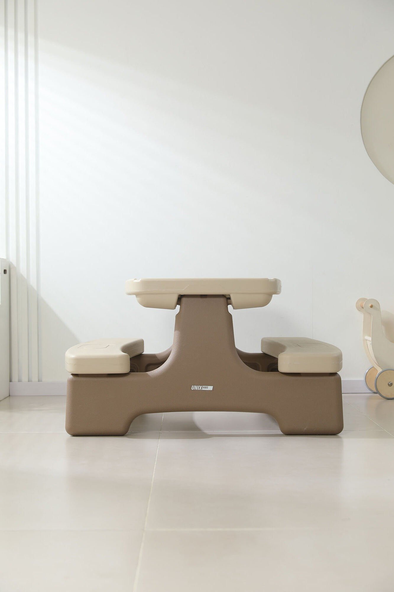 Комплект мебели с детским столом UNIX Kids Garden / PTGARDTB100CL (Camel) — фото 4