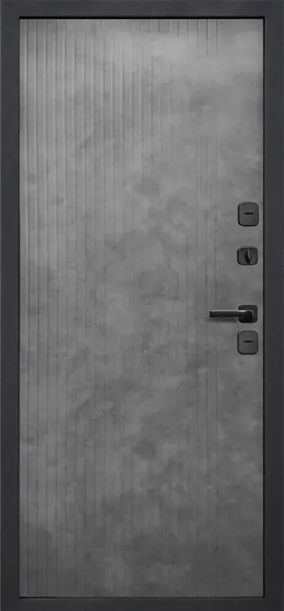Входная дверь Гарда Isoterma букле графит/бетон лофт грей (86x205, правая) — фото 3