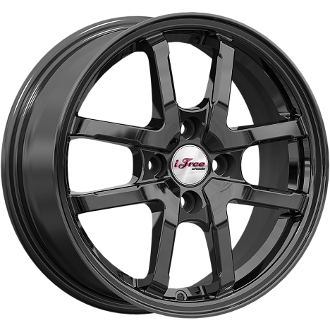 Литой диск iFree Грид 15x6" 4x100мм DIA 56.6мм ET 45мм BK