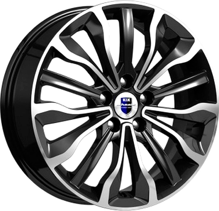Литой диск K&K Атакама 17x6.5" 5x100мм DIA 56.1мм ET 48мм Алмаз черный