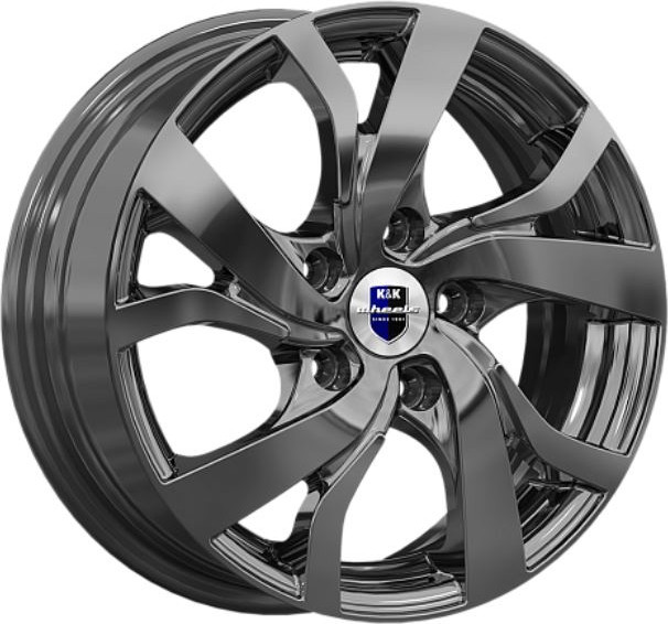 Литой диск K&K Палермо 16x6.5" 5x108мм DIA 63.35мм ET 50мм Кварц