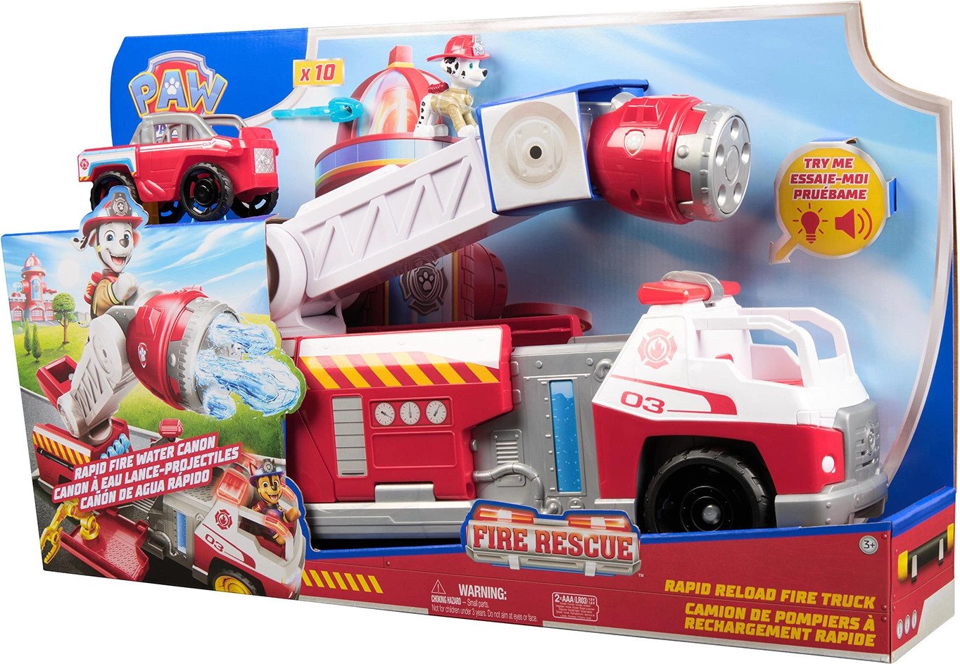 Игровой набор PAW Patrol Пожарная машина делюкс с аксессуарами / 68273 — фото 5