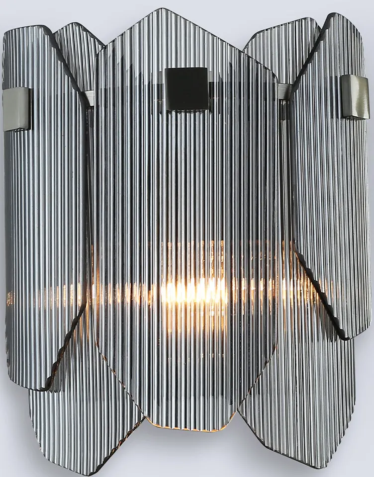 Бра Ambrella LH31207/2 SN/SM (сатин никель/дымчатый)