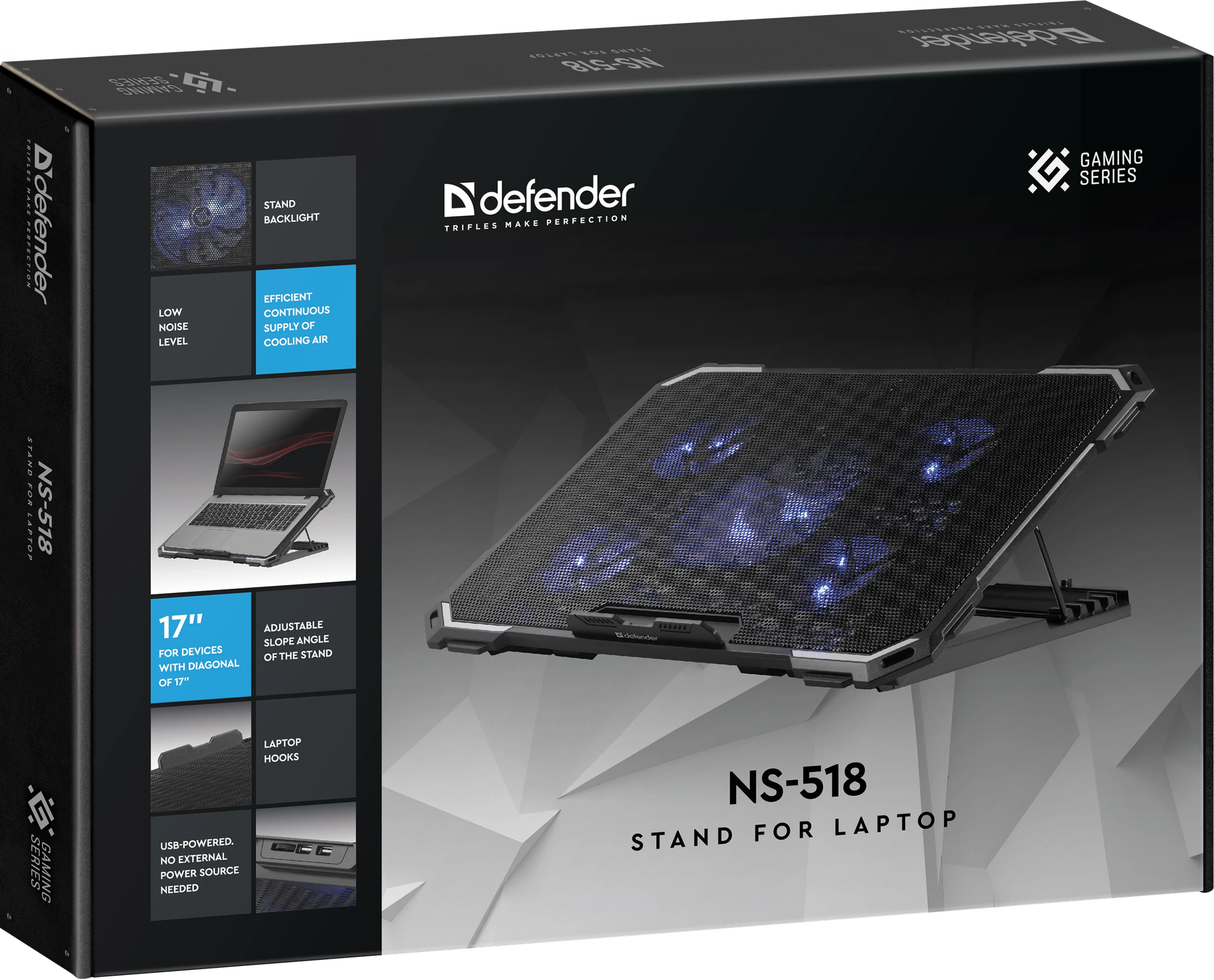Подставка для ноутбука Defender NS-518 / 29518 — фото 6