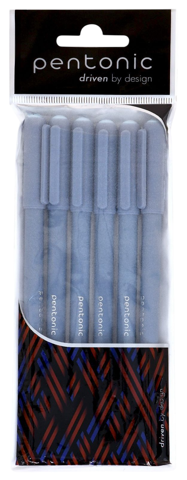Набор шариковых ручек LINC Pentonic Frost / 7044-6B (6шт, синий)