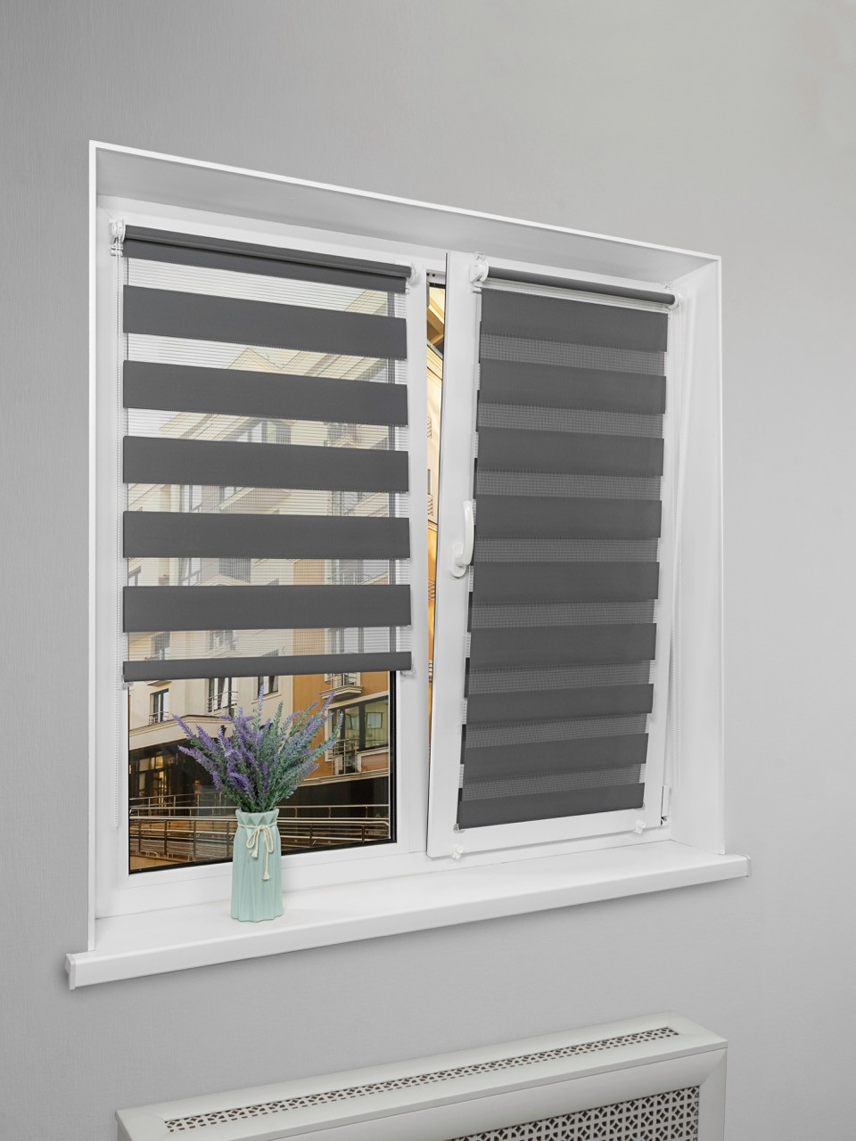 Рулонная штора Lm Decor ДН LB 11-10 180х185 (графитовый)