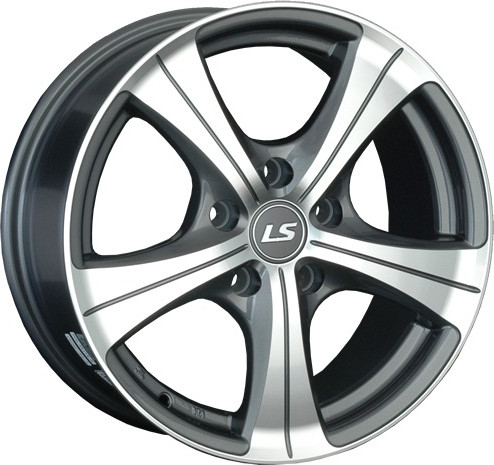 Литой диск LS wheels LS 202 17x7" 5x114.3мм DIA 73.1мм ET 45мм GMF