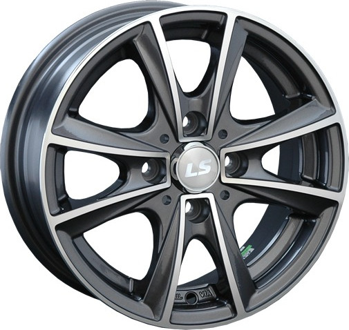 Литой диск LS wheels LS 231 17x7" 4x100мм DIA 60.1мм ET 40мм GMF