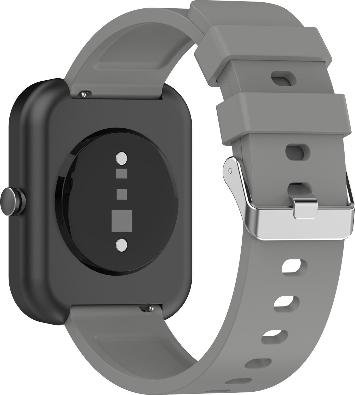 Ремешок для умных часов Bingo Silicone для Amazfit Bip/GTS/GTR 42мм (20мм, серый) — фото 5