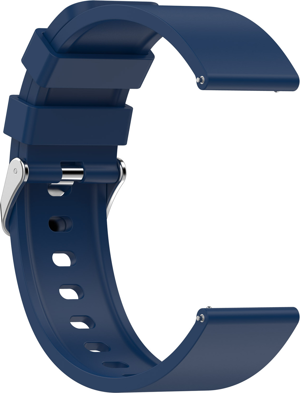 Ремешок для умных часов Bingo Silicone для Amazfit Bip/GTS/GTR 42мм (20мм, синий) — фото 2
