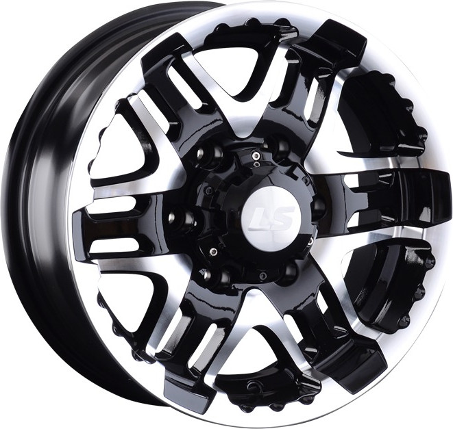 Литой диск LS wheels LS 894 16x8" 6x139.7мм DIA 106.1мм ET 0мм BKF