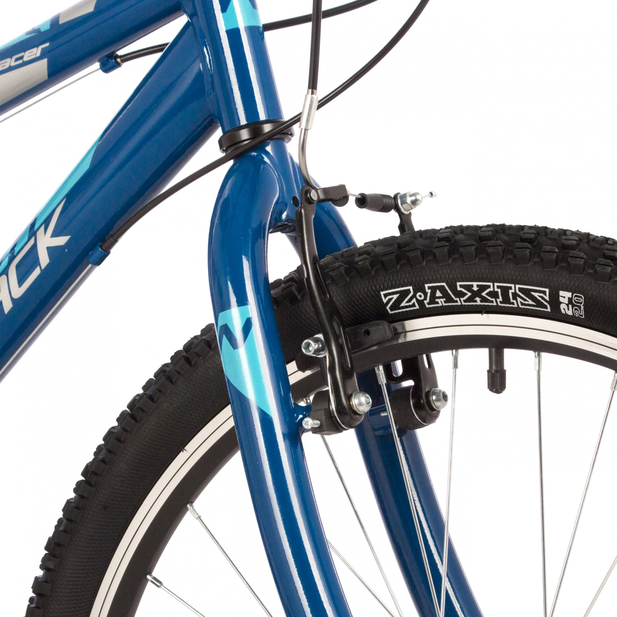 Велосипед Novatrack 24 Racer / 24SHV.RACER.12DGN23 (12, синий/зеленый, разобранный, в коробке) — фото 4
