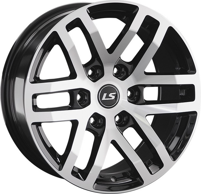 Литой диск LS wheels LS 1279 17x8.5" 6x139.7мм DIA 106.1мм ET 30мм BKF