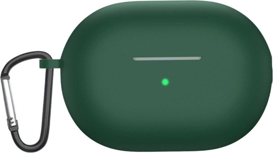 Чехол для наушников Bingo Silicone для Huawei FreeBuds Pro 3 (темно-зеленый)