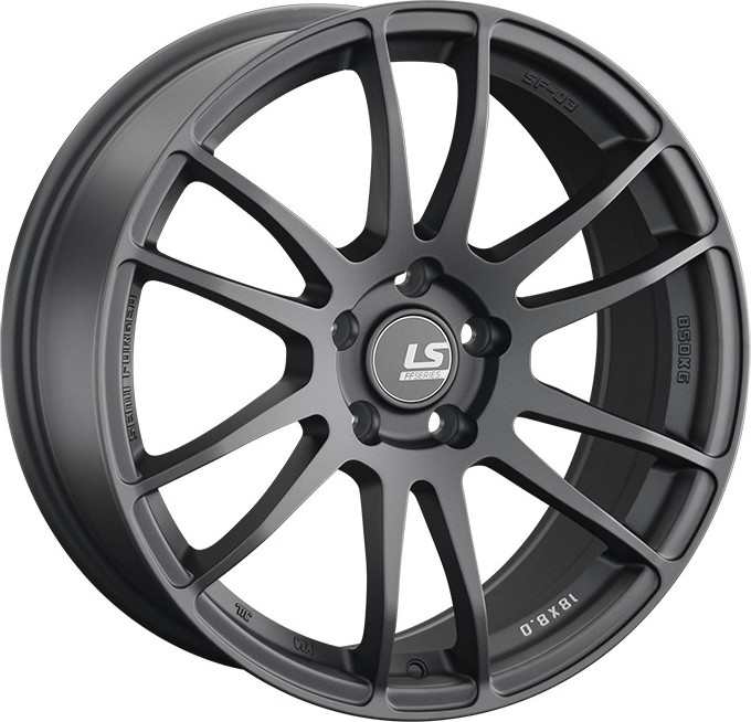 Литой диск LS wheels FlowForming RC02 18x8" 5x114.3мм DIA 67.1мм ET 35мм MGM