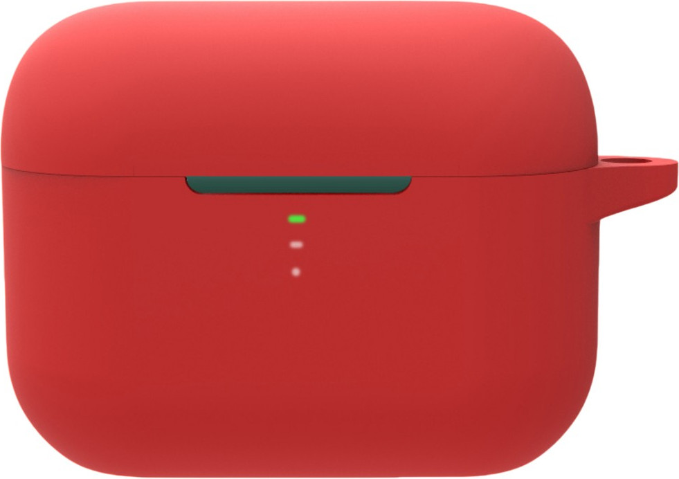 Чехол для наушников Bingo Silicone для QCY T10 (красный)
