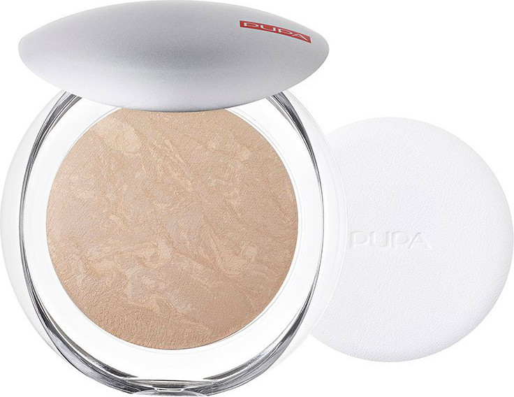 Пудра компактная Pupa Luminys Baked Face Powder тон 05 Amberlight
