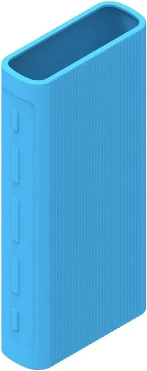 Чехол для портативного ЗУ Bingo Silicone для Xiaomi Power Bank PLM07ZM/PB2050ZM/PLM18ZM (синий)