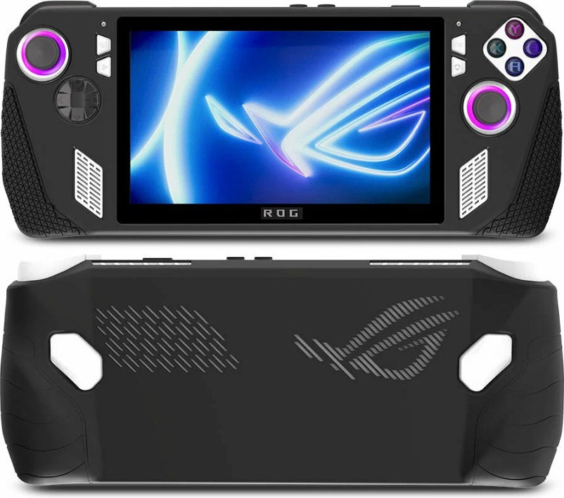Чехол для игровой приставки Bingo Silicone для Asus Rog Ally (черный) — фото 2