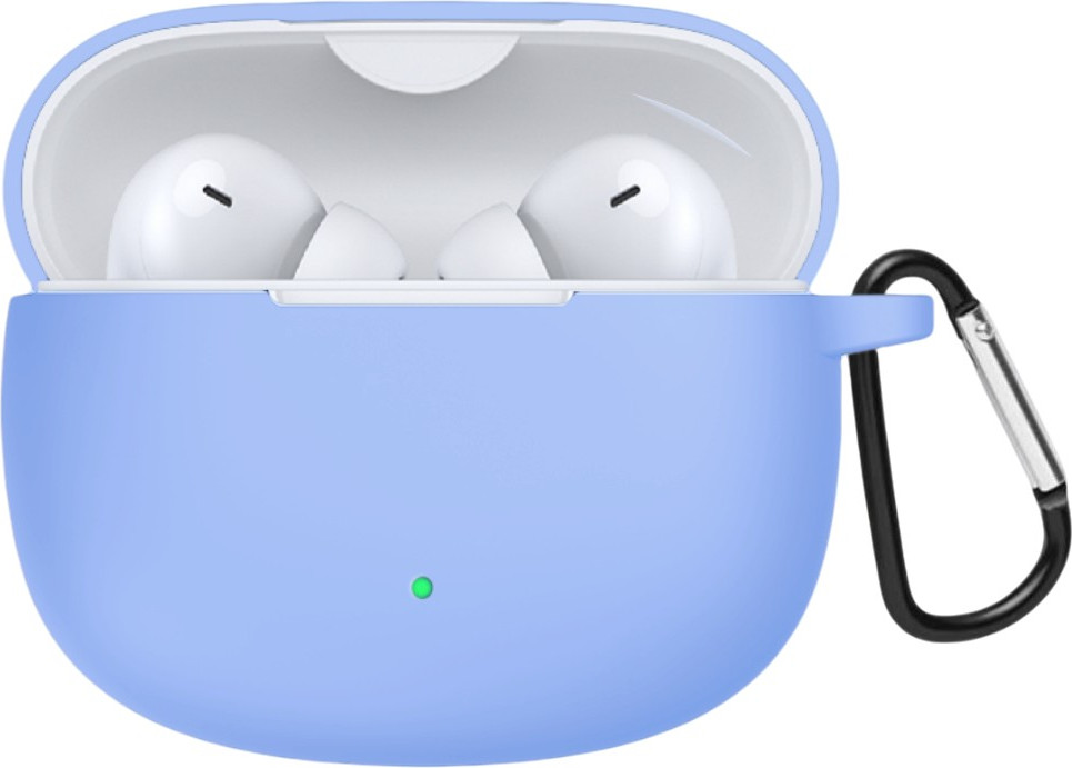 Чехол для наушников Bingo Silicone для Honor Choice Moecen Earbuds X5 (голубой) — фото 1