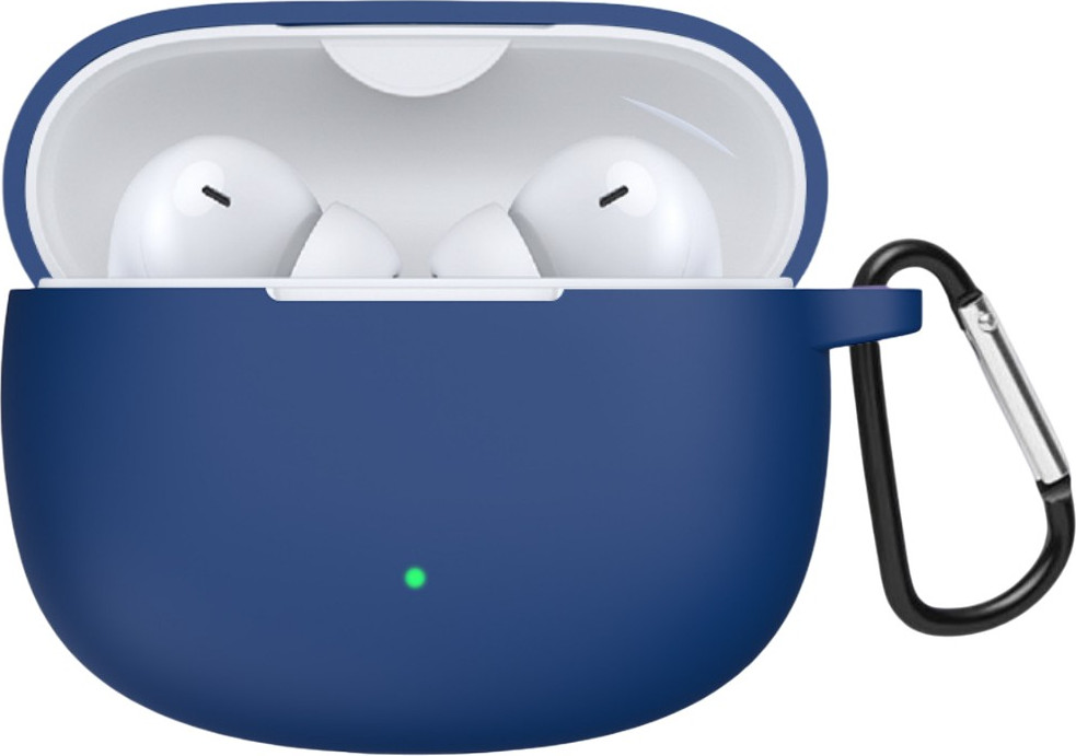 Чехол для наушников Bingo Silicone для Honor Choice Moecen Earbuds X5 (темно-синий) — фото 1