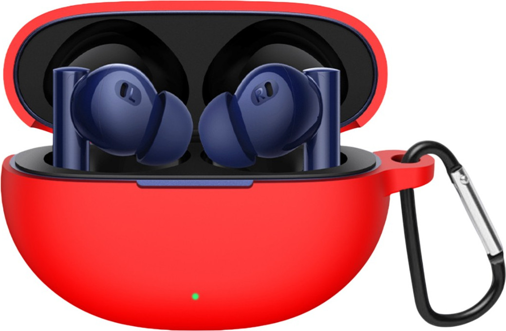 Чехол для наушников Bingo Silicone для Realme Buds Air 5/6 (красный)