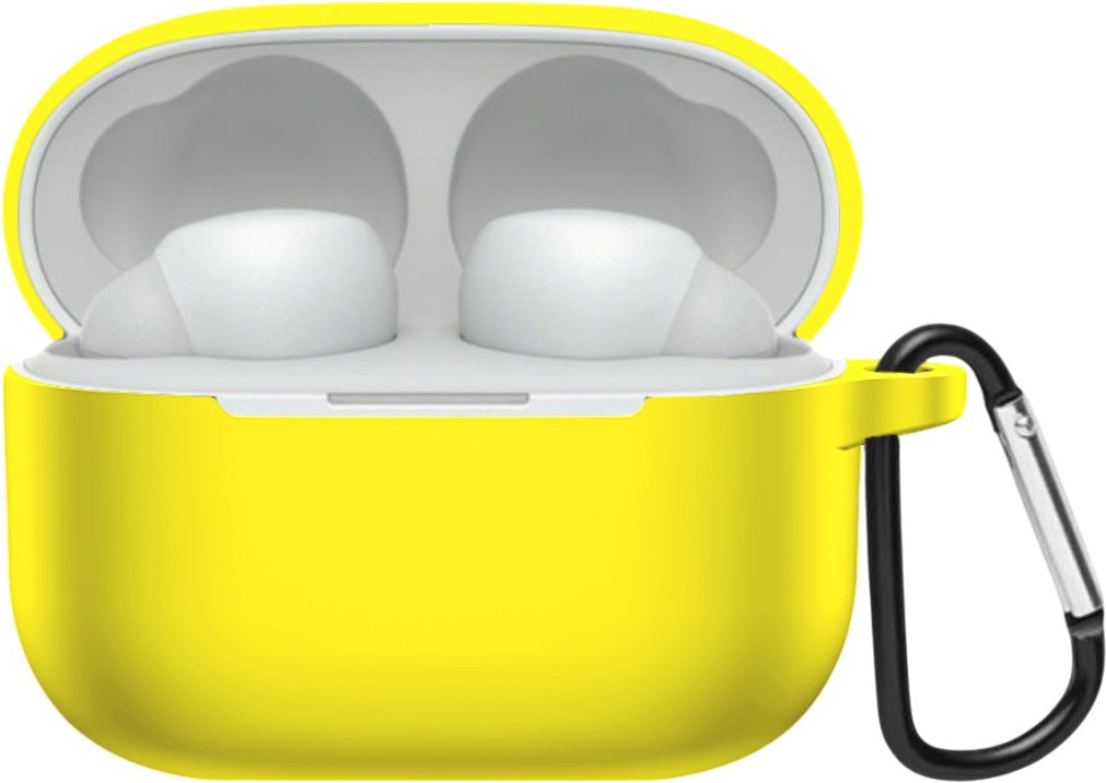 Чехол для наушников Bingo Silicone для Sony LinkBuds S WF-LS900N (желтый)