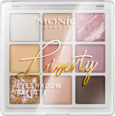 Палетка теней для век Monic Beauty Liberty тон 04 Essential Nude