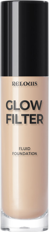 Тональный флюид Relouis Glow Filter Fluid Foundation тон 01 Light Beige