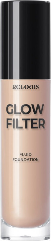 Тональный флюид Relouis Glow Filter Fluid Foundation тон 02 Natural Beige