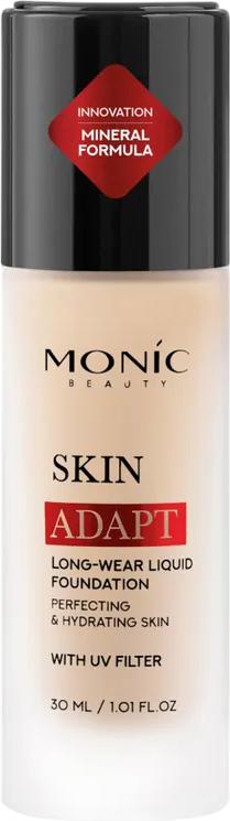 Тональный крем Monic Beauty Skin Adapt! тон 02 Ivory Beige (30мл)