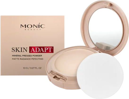 Пудра компактная Monic Beauty Skin Adapt! тон 04 Natural