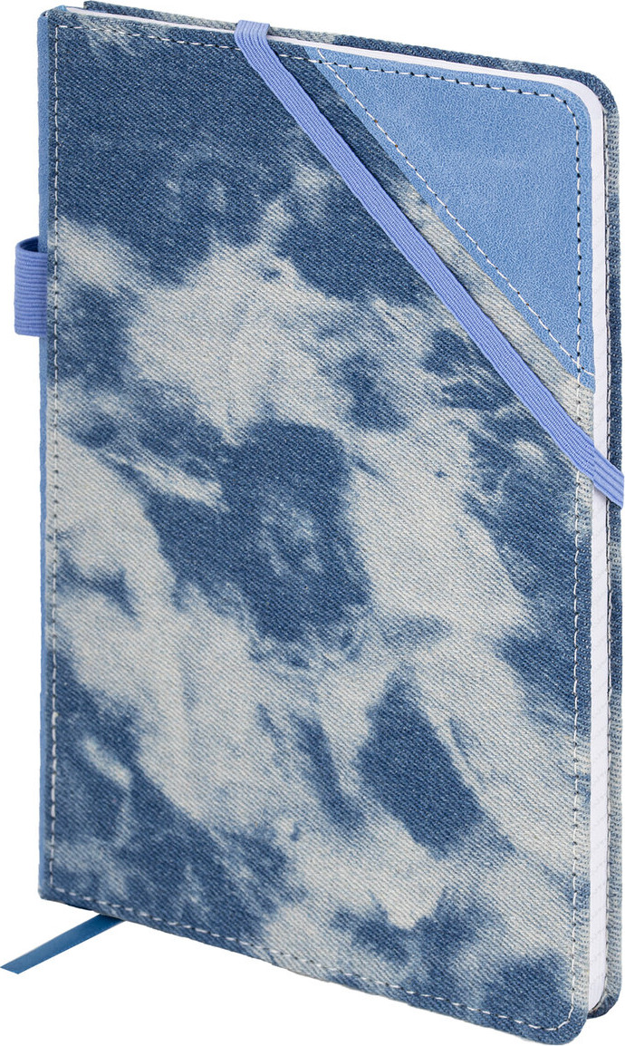 Ежедневник Brauberg Denim / 117138 (80л, голубой)