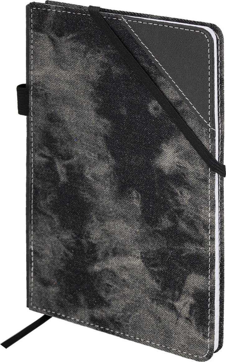 Ежедневник Brauberg Denim / 117140 (80л, черный)