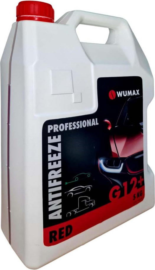 Антифриз Wumax Professional G12 Plus / 1861700305 (5кг, красный) — фото 2