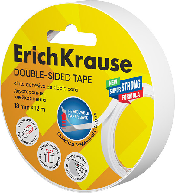 Скотч Erich Krause Двусторонний / 58742