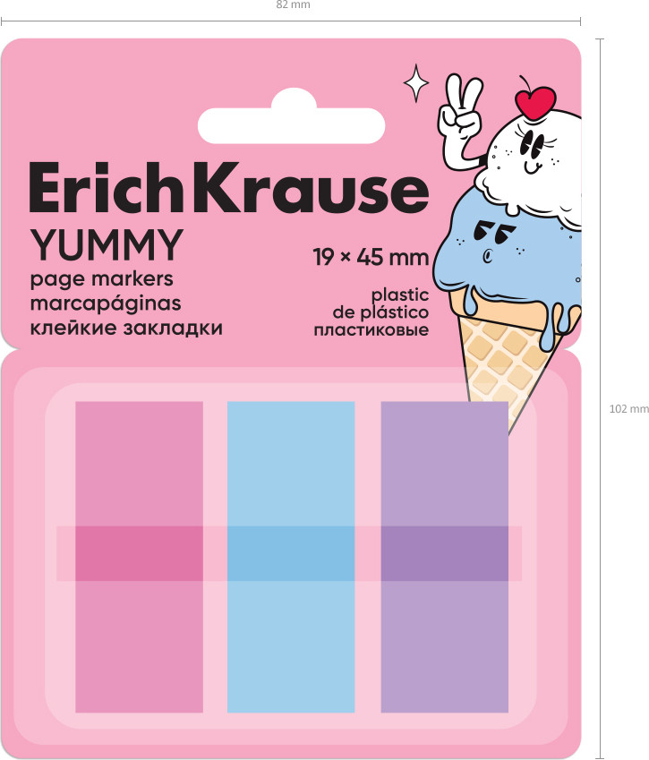 Стикеры канцелярские Erich Krause Yummy / 63669 — фото 4