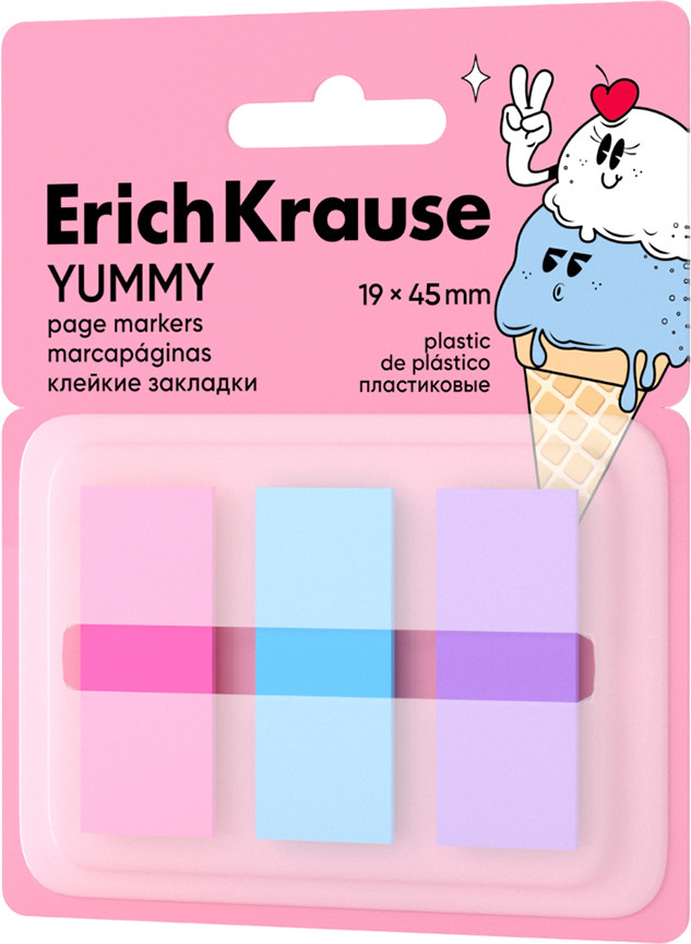 Стикеры канцелярские Erich Krause Yummy / 63669