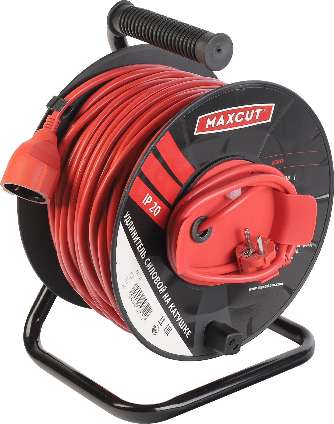 Удлинитель на катушке Maxcut ECRO 210-50 (50м) — фото 2