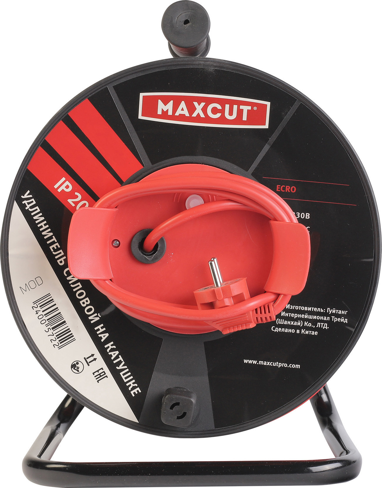Удлинитель на катушке Maxcut ECRO 210-50 (50м) — фото 3