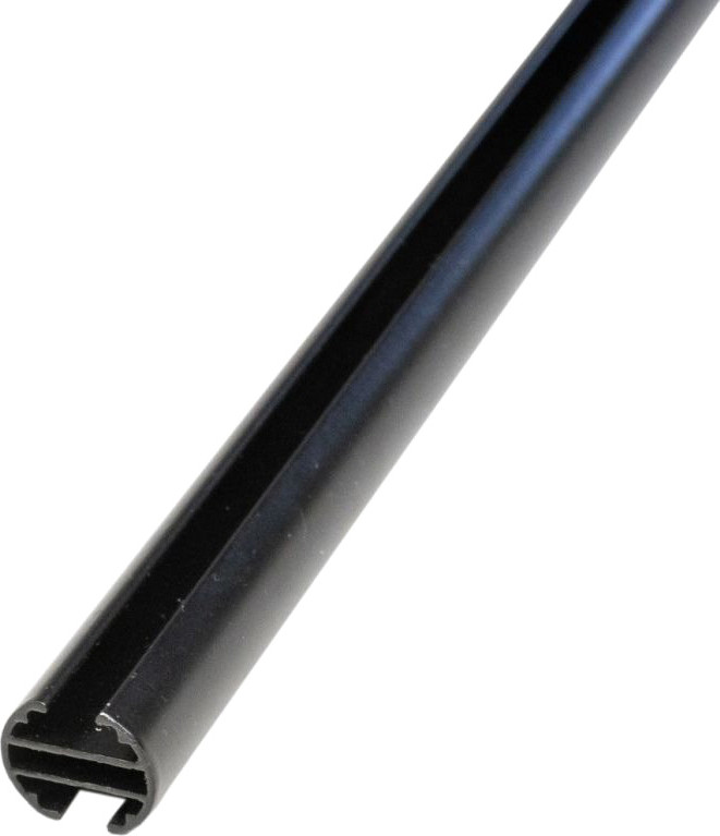 Профиль для карниза Divades Евро D19 / 10201300 (3м, черный)